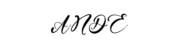 AndrewScript  Free Fonts Download