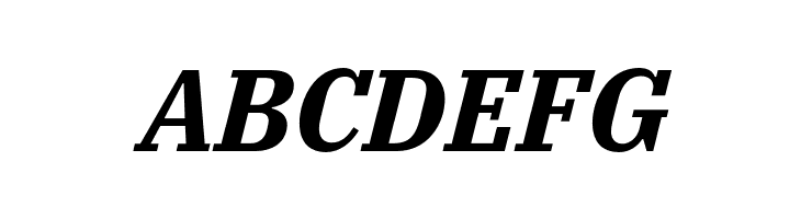 IBM Plex Serif Bold Italic  Free Fonts Download