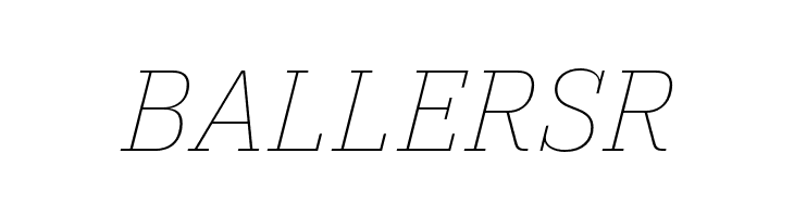 IBM Plex Serif Thin Italic  Free Fonts Download