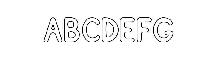 ReSiple BoldOutline  Free Fonts Download