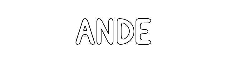 ReSiple BoldOutline  Free Fonts Download