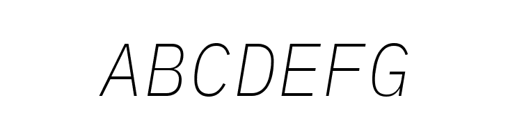 IBM Plex Mono ExtraLight Italic  Free Fonts Download