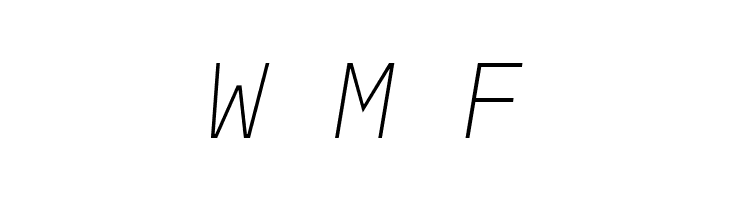 IBM Plex Mono ExtraLight Italic  Free Fonts Download