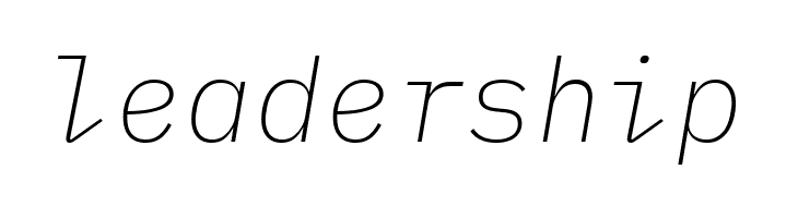 IBM Plex Mono ExtraLight Italic  Free Fonts Download