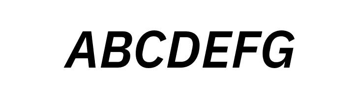 IBM Plex Sans SemiBold Italic  Free Fonts Download