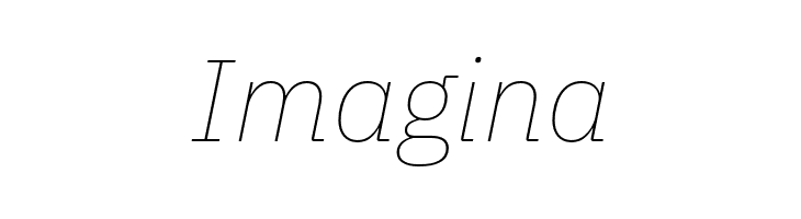 IBM Plex Sans Thin Italic  Free Fonts Download