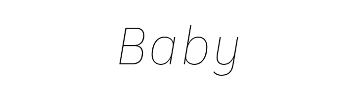 IBM Plex Mono Thin Italic  Free Fonts Download