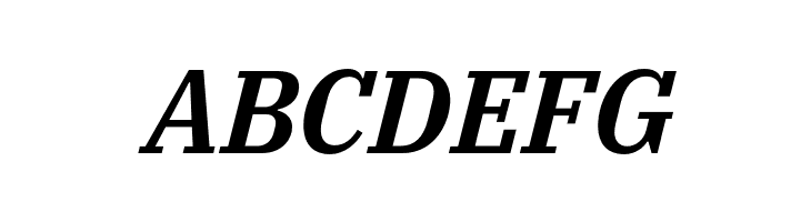 IBM Plex Serif SemiBold Italic  Free Fonts Download