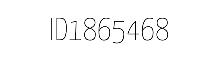 Yanone Kaffeesatz Extra Light  Free Fonts Download