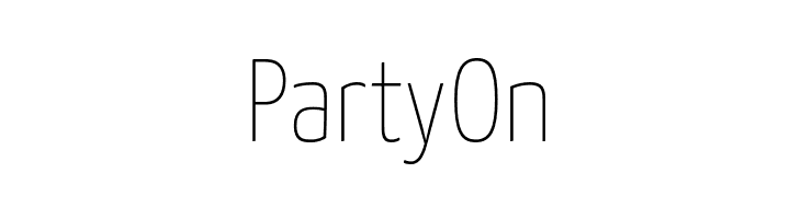 Yanone Kaffeesatz Extra Light  Free Fonts Download