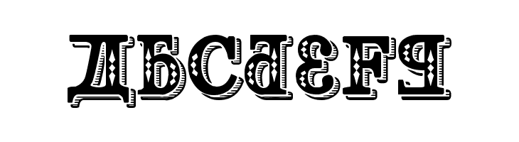 Kremlin Georgian I 3D  Free Fonts Download