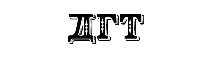 Kremlin Georgian I 3D  Free Fonts Download