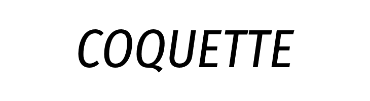 Fira Sans Condensed Italic  Free Fonts Download