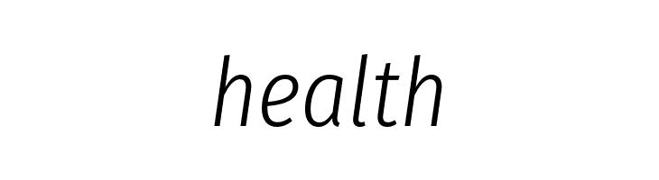 Fira Sans Condensed Light Italic  Free Fonts Download