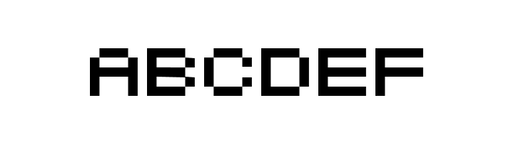 SF Intermosaic B  Free Fonts Download