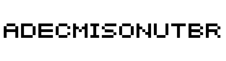 SF Intermosaic B  Free Fonts Download