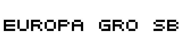 SF Intermosaic B  Free Fonts Download