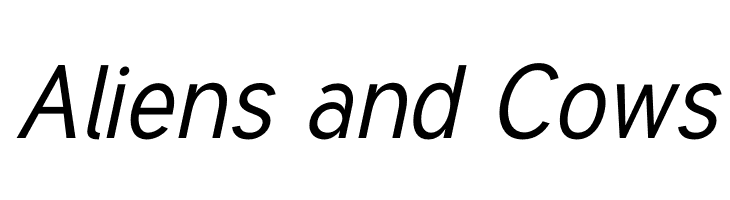 Tuffy Italic  Free Fonts Download