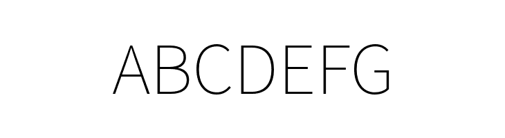 Source Sans Pro ExtraLight  Free Fonts Download