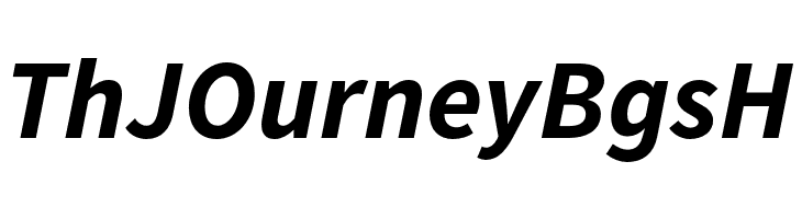 Source Sans Pro Bold Italic  Free Fonts Download