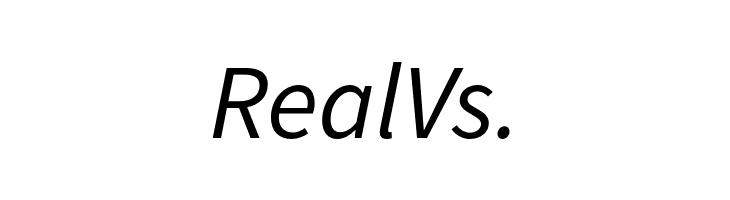 Source Sans Pro Italic  Free Fonts Download