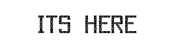 Out AEG LCD  Free Fonts Download