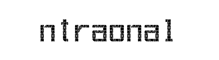 Out AEG LCD  Free Fonts Download