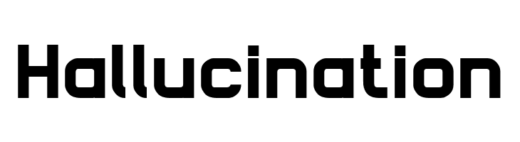 Hallucination Lastwaerk black Font