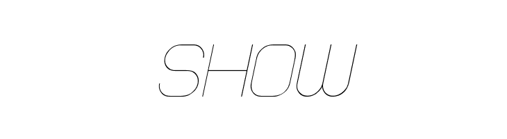 Lastwaerk thin Oblique  Free Fonts Download