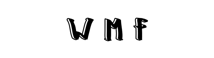 The End  Free Fonts Download