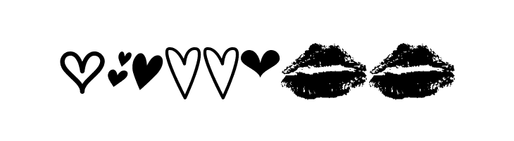 MF Love Dings 2 Regular  Free Fonts Download