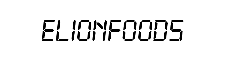 Digital-7 Italic  Free Fonts Download