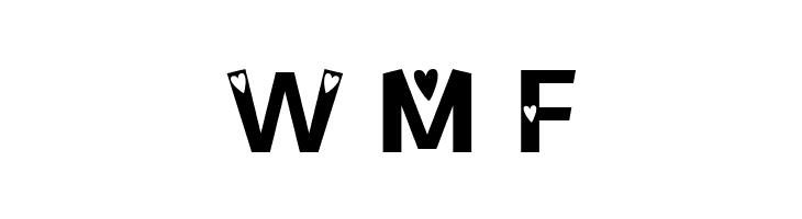 Two of Hearts  Free Fonts Download