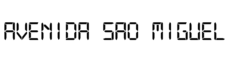 Digital-7 Mono  Free Fonts Download