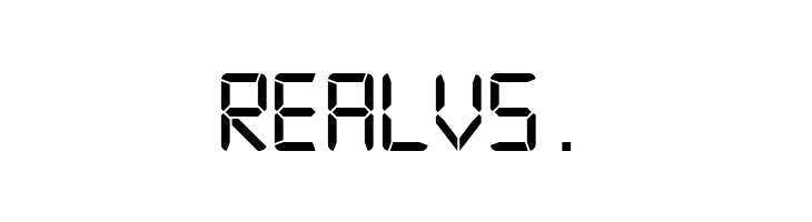 Digital-7 Mono  Free Fonts Download