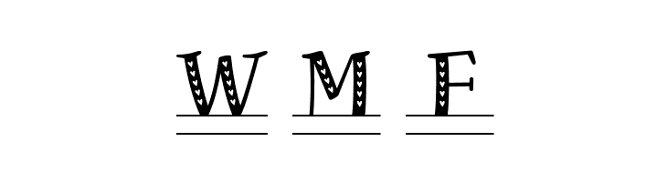 Be My Monogram  Free Fonts Download