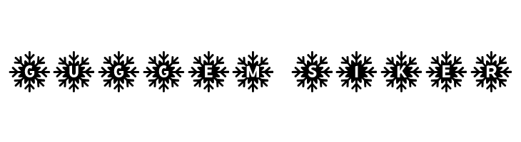 MFSnowflakes  Free Fonts Download