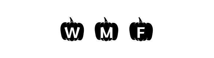 MF Fall Pumpkins  Free Fonts Download