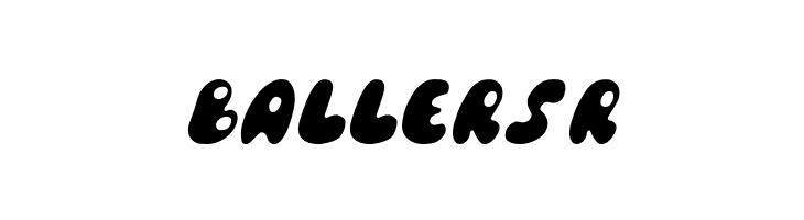 Balloony Italic  Free Fonts Download