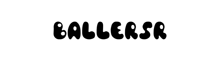 Balloony Regular  Free Fonts Download