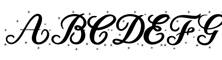 Christmas Time Star Personal Use Regular  Free Fonts Download