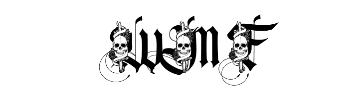 Swordskull PERSONAL USE  Free Fonts Download