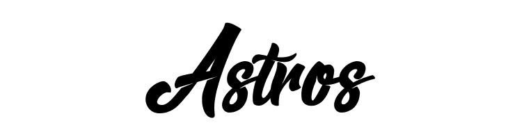 Astros Master of Comics Personal Use  Font