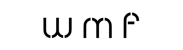 STENCILOVE PERSONAL USE Regular  Free Fonts Download
