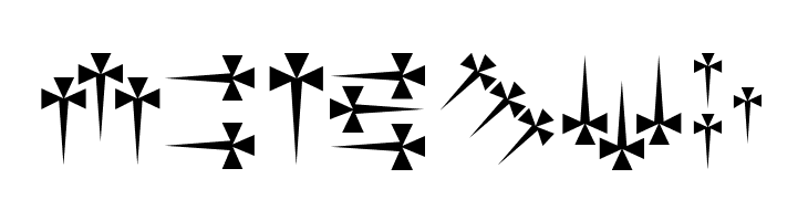 Daggers Regular  Free Fonts Download