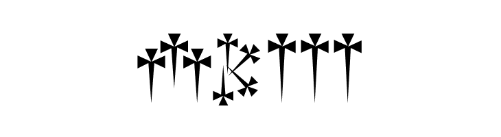Daggers Regular  Free Fonts Download
