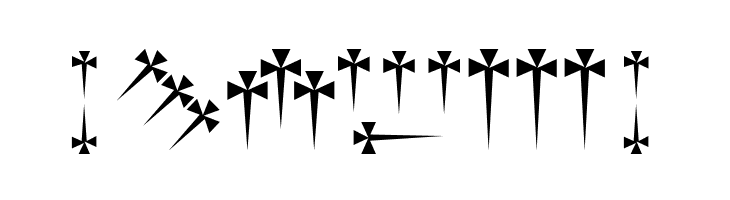Daggers Regular  Free Fonts Download