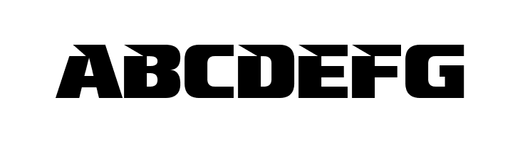 Infinite Justice Straight  Free Fonts Download