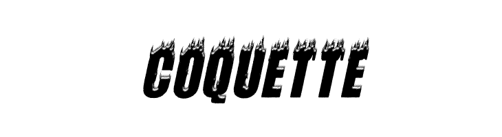 FLAMES ITALIC PERSONAL USE Bold Italic  Free Fonts Download