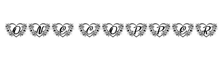 FLOWERHEARTPERSONALUSE-Regular  Free Fonts Download